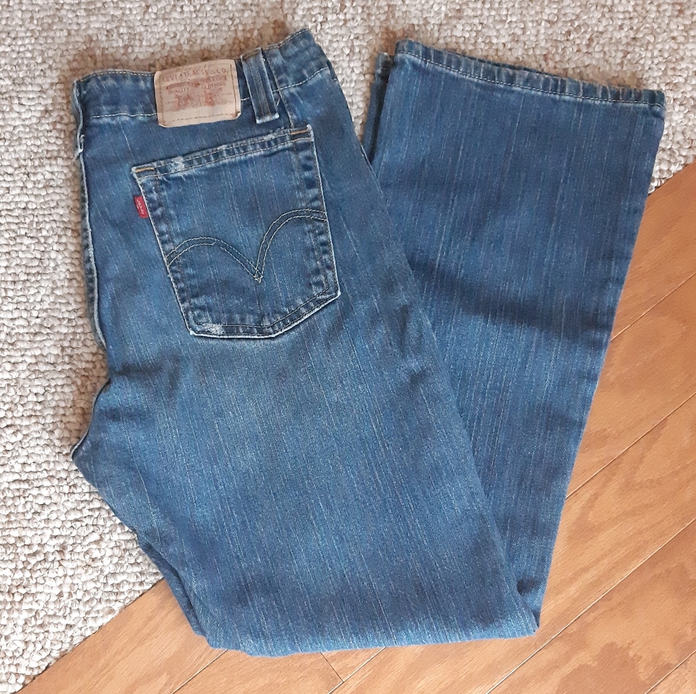 Levi's Bootcut 525 Jeans size 14 Short